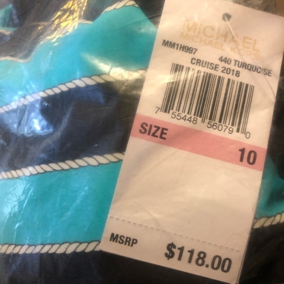 Michael Kors One-Shoulder One-Piece Swimsuit - Picture 3 of 7